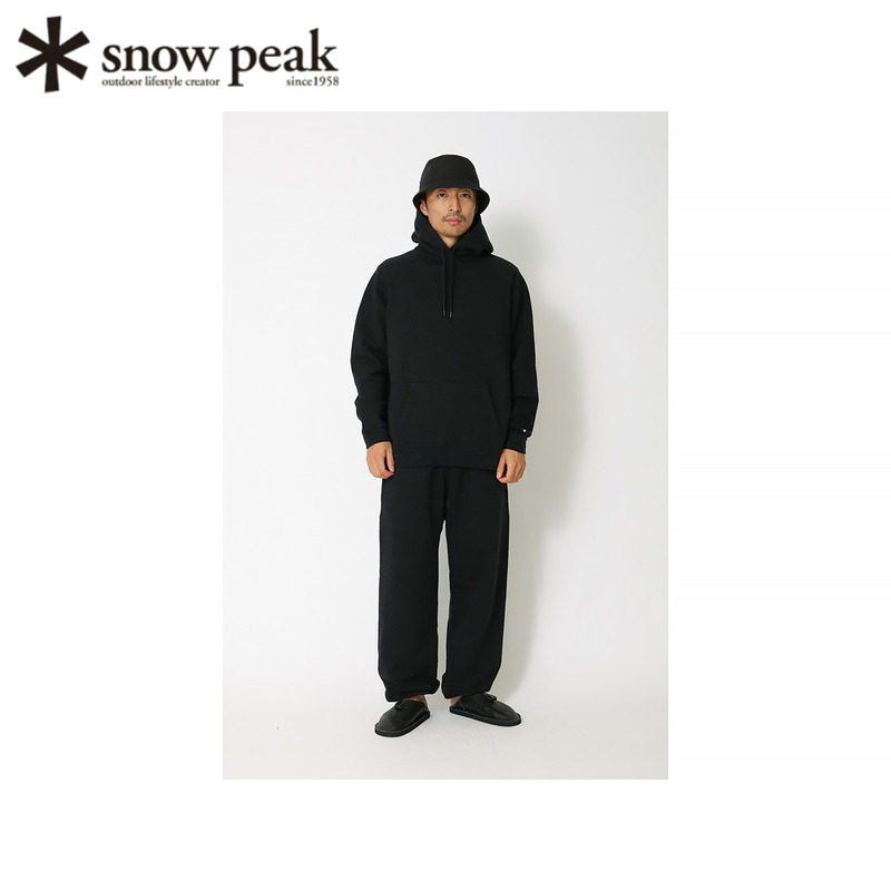 男士卫衣SnowPeak再生棉户外运动
