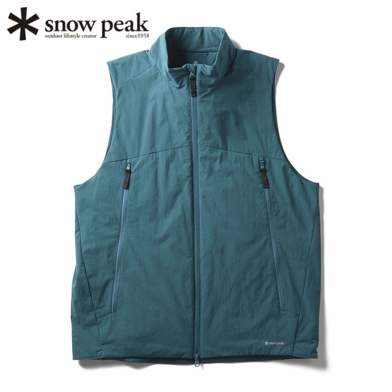日本snowpeak雪峰户外保暖轻背心