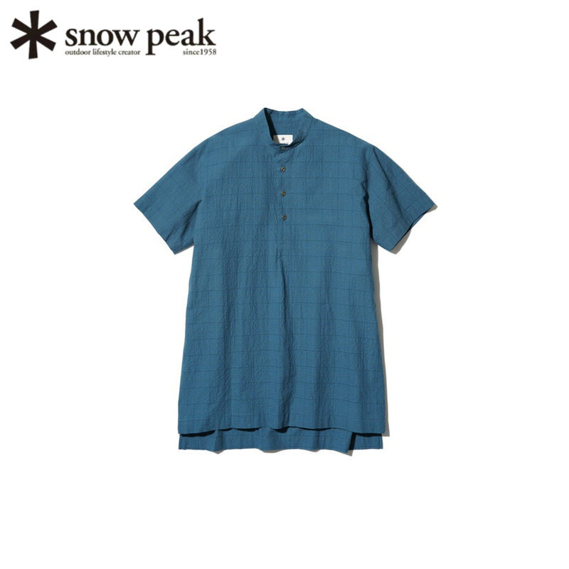 SnowPeak雪峰中长款套头衫短袖
