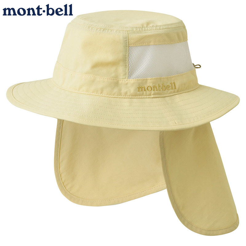 montbell防晒帽儿童帽防紫外线
