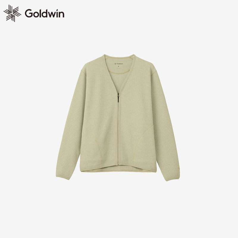 Goldwin华夫格户外休闲开衫