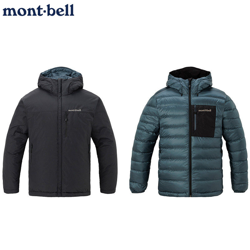 montbell双面夹克羽绒大衣