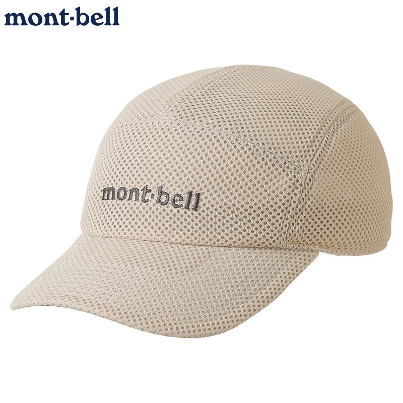 鸭舌帽网帽montbell防紫外线男女