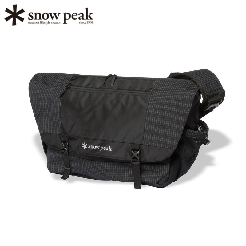 日本snowpeak雪峰网格邮差包24L图片
