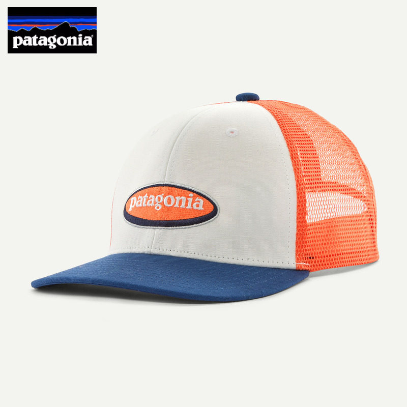 Patagonia巴塔儿童帽网眼鸭舌帽