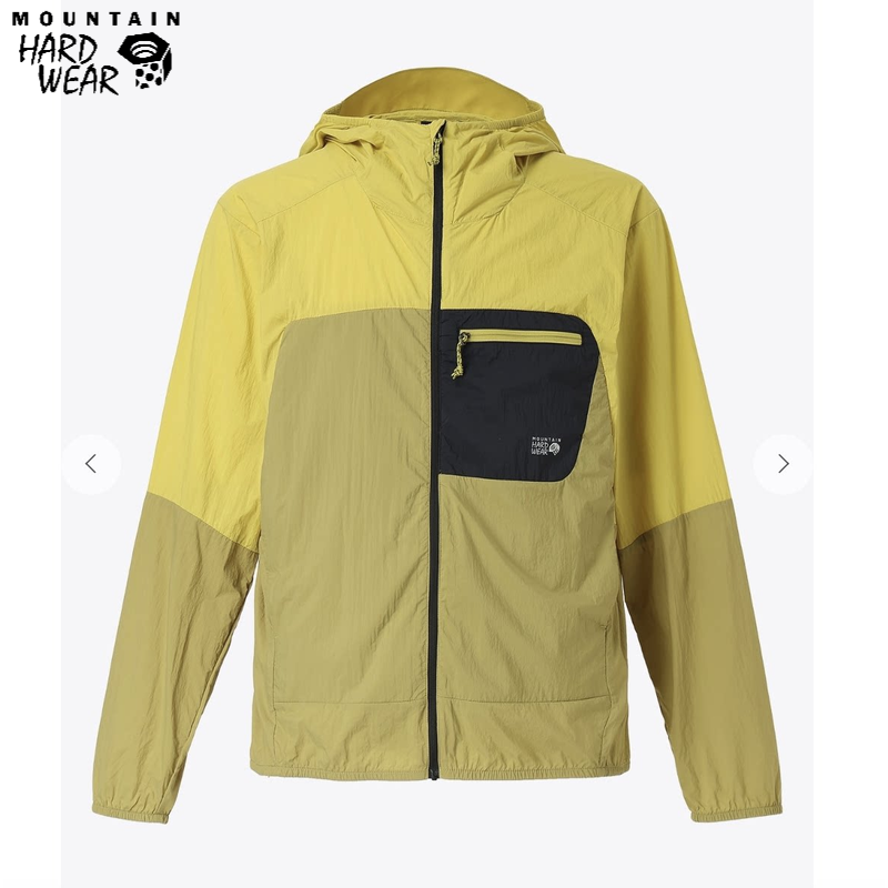 日本代购Mountain Hardwear山浩男士轻质防风衣26年新款连帽外套
