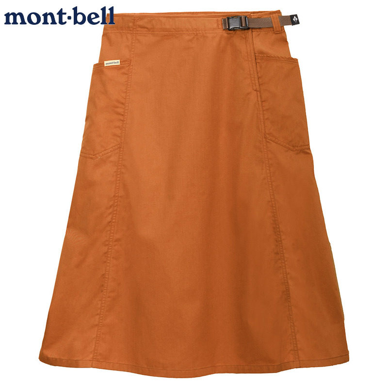 montbell女士长裙薄款快干凉爽