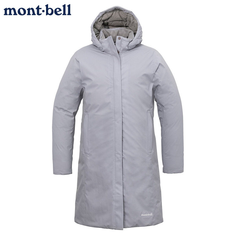 montbell长款轻女羽绒服保暖防水