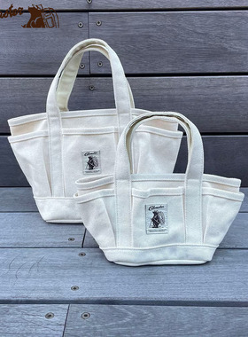 日本代购Cobmaster手提包帆布耐用便携户外旅行托特包手拎包