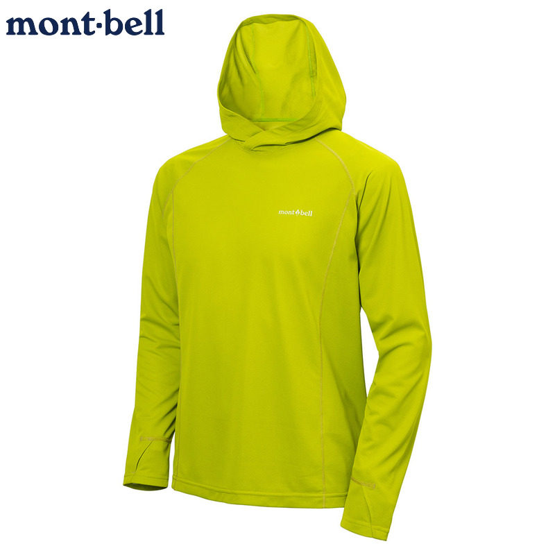 montbell男士UV防晒皮肤衣