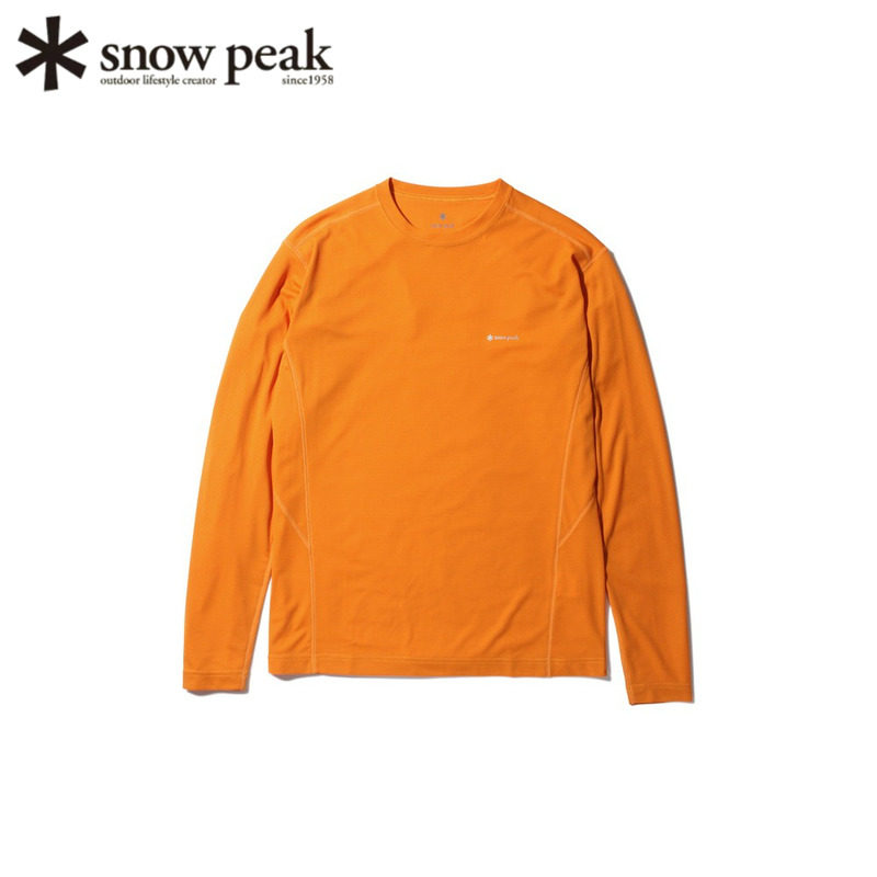 SnowPeak雪峰速干运动长袖T恤