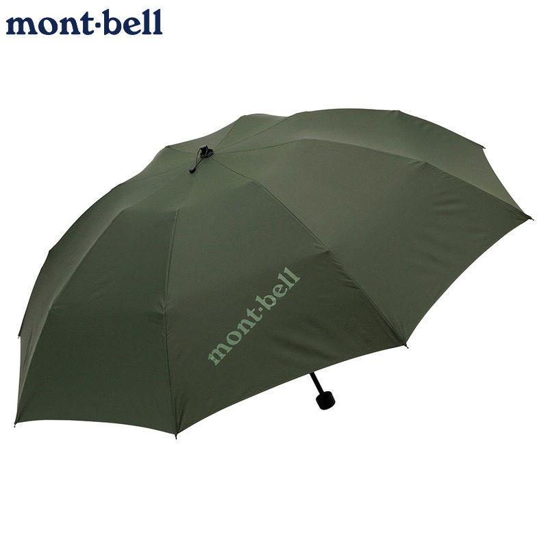 montbell轻量折叠雨伞户外徒步
