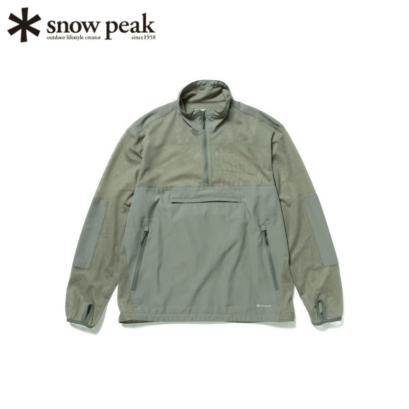snowpeak雪峰折叠防虫防晒上衣