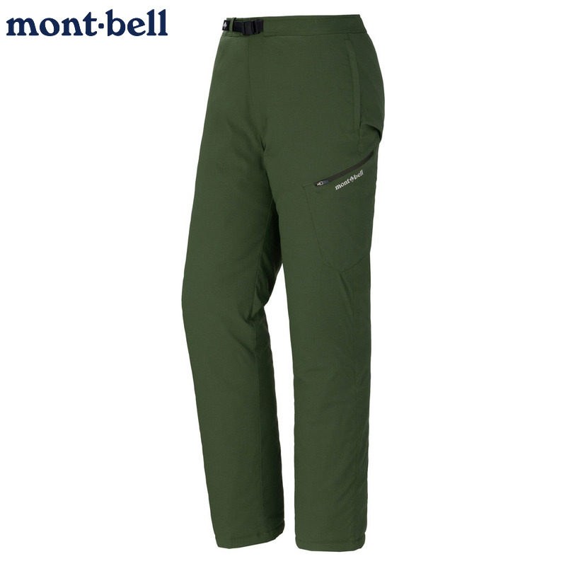 montbell厚款徒步裤保暖弹力户外
