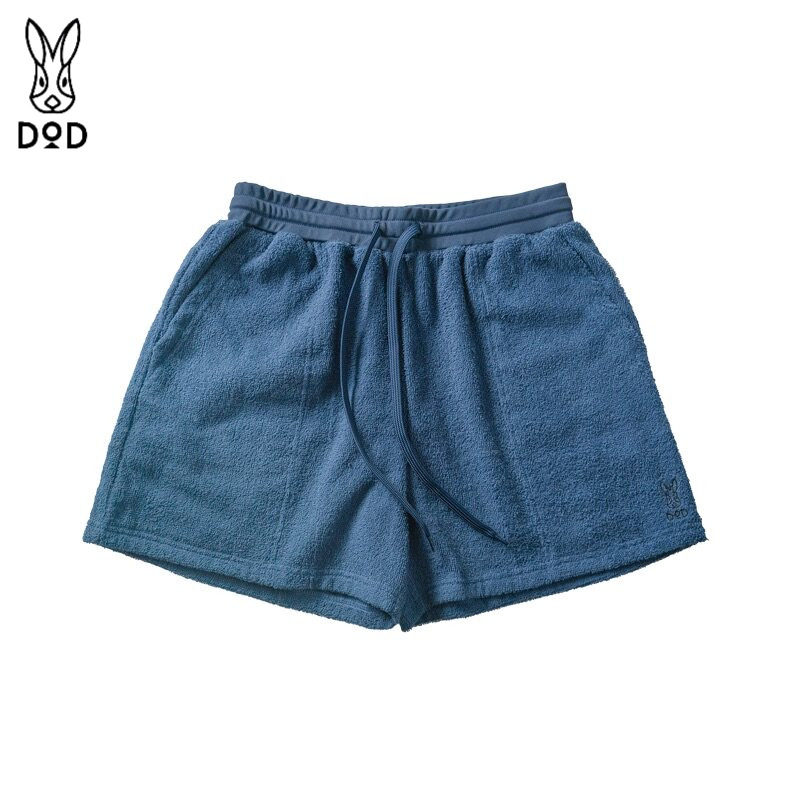 日本DOD兔子毛巾绒短裤户外露营