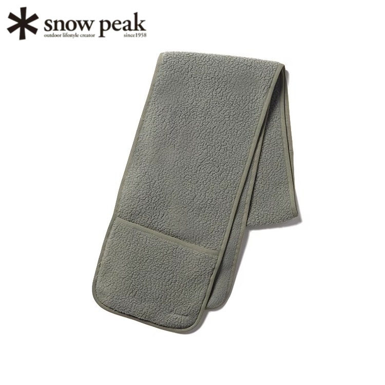 SnowPeak雪峰抓绒围巾围脖
