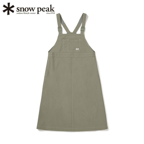 日本snowpeak雪峰女士背带连衣裙