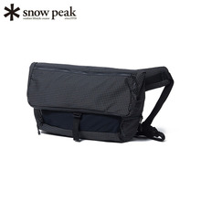 日本代购SnowPeak雪峰单肩斜挎包男女大容量Transit Shoulder背包