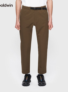 日本代购Goldwin修身锥形弹力裤男士户外运动休闲裤防水GL73174