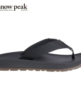 日本代购SnowPeak雪峰Chaco新款人字拖户外凉鞋沙滩鞋男拖鞋夏季
