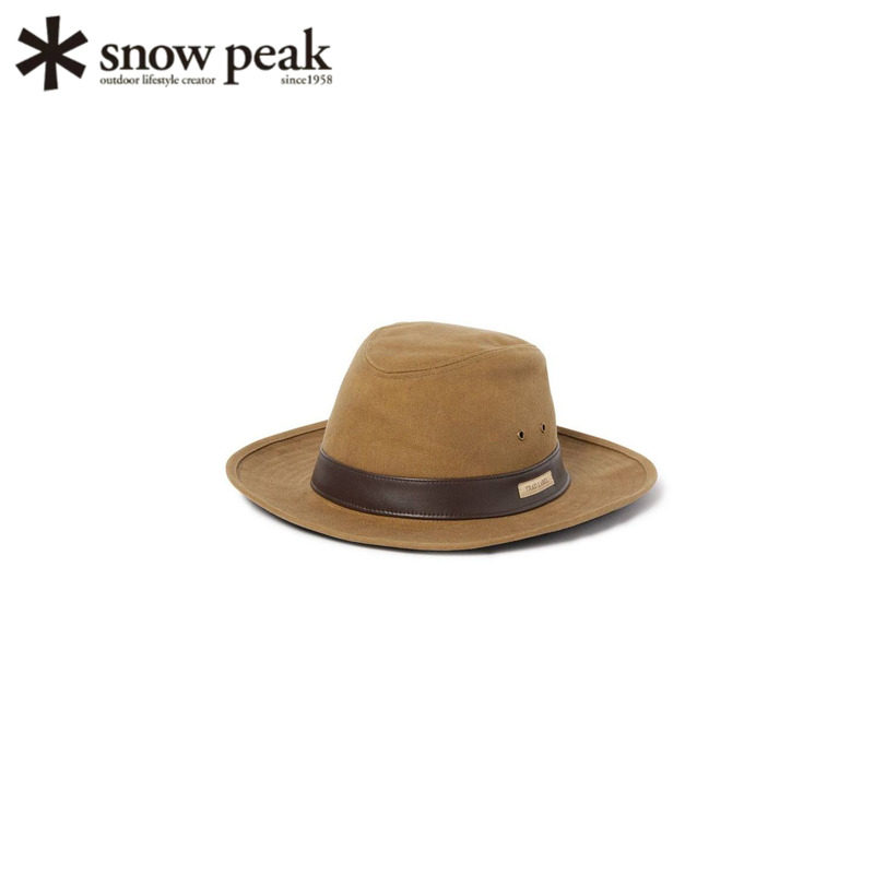 日本snowpeak雪峰飞钓帽子户外