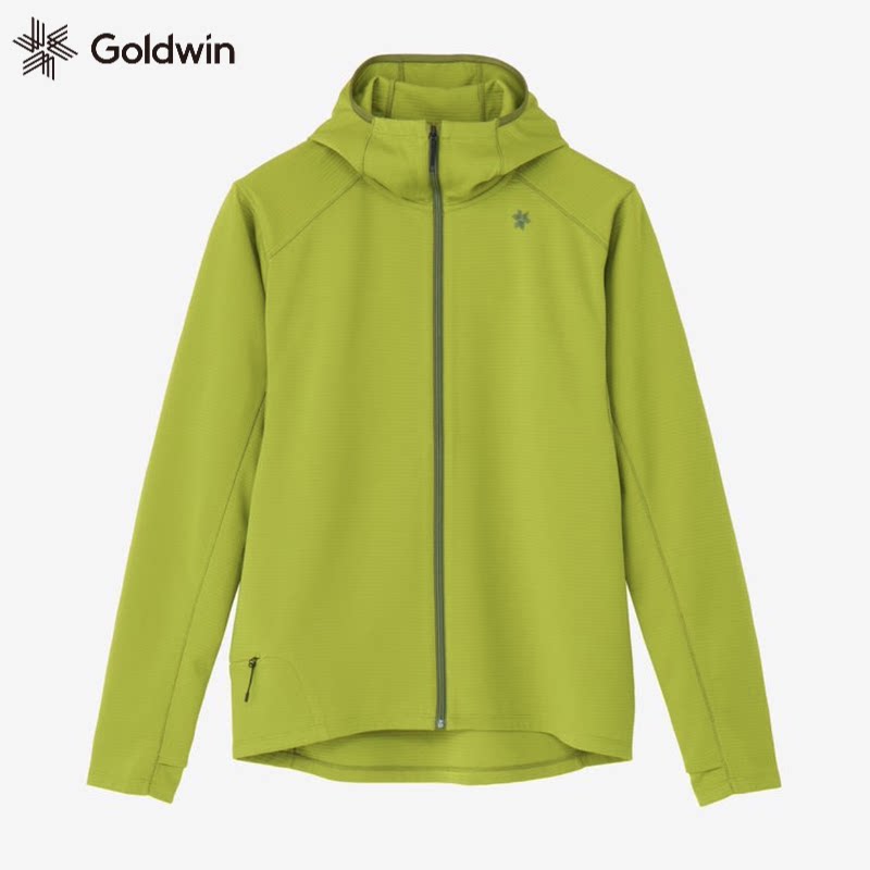 Goldwin连帽衫户外吸汗透气外套