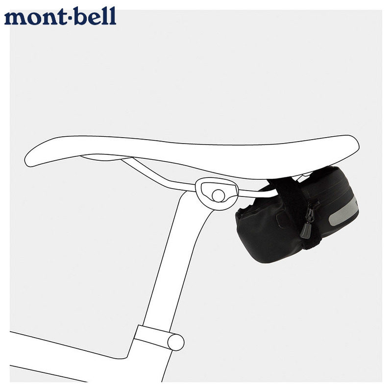 montbell自行车包小巧车座挂包