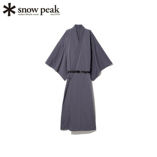 日本代购 SnowPeak雪峰户外和服防水速干透气露营家居服休闲睡衣