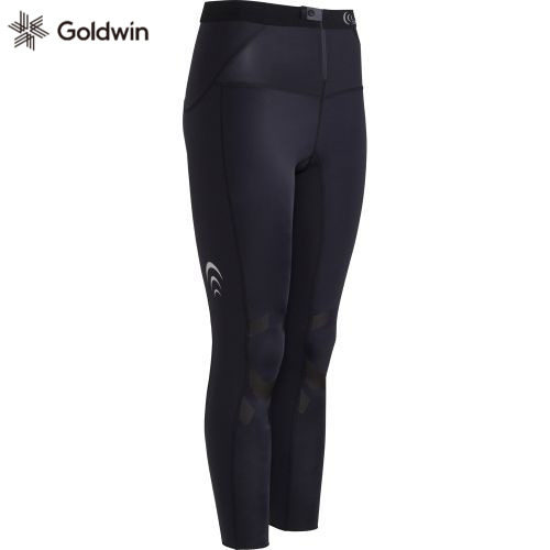Goldwin运动紧身裤女高弹力支撑