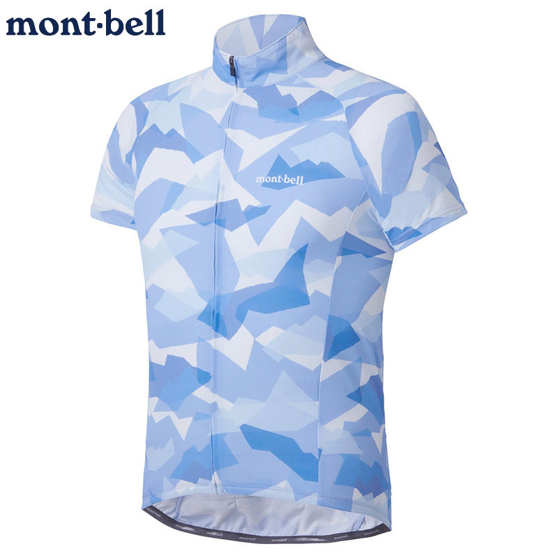 montbell吸汗透气骑行服短袖速干