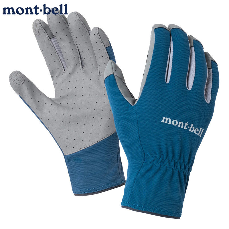 montbell男士手套凉爽透气防晒