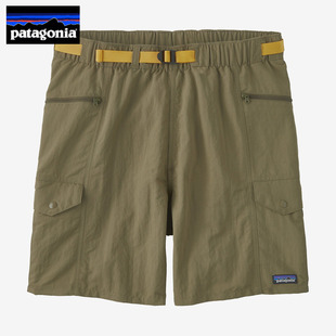 日本代购Patagonia巴塔哥尼亚户外运动休闲短裤速干防泼水工装裤