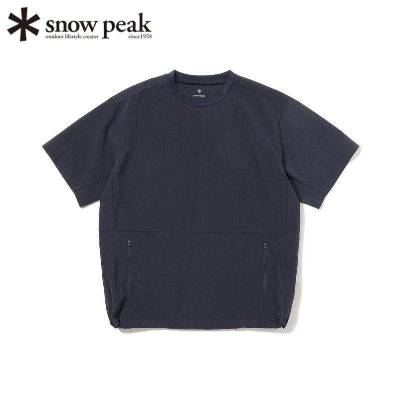 日本snowpeak雪峰夏季速干短袖T图片