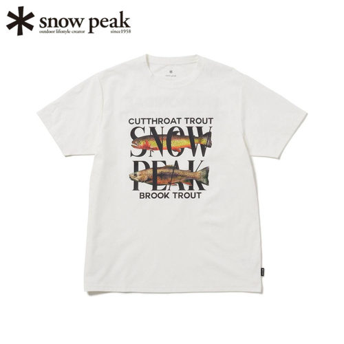 日本snowpeak雪峰速干短袖T恤衫