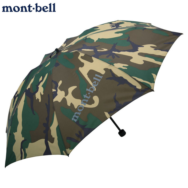 montbell折叠伞迷彩伪装