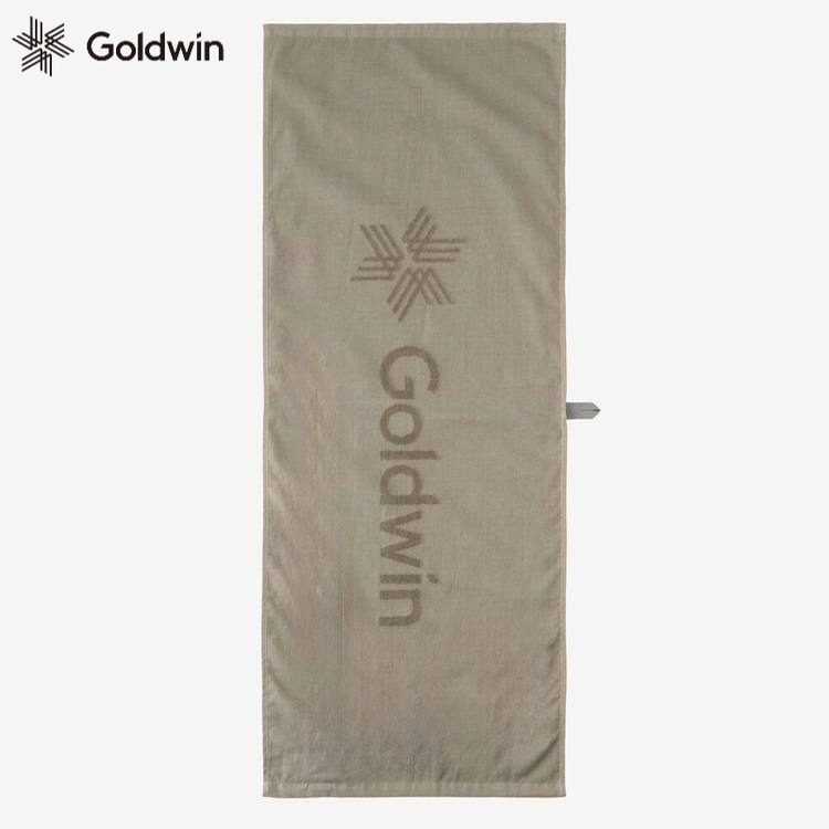日本代购Goldwin户外运动毛巾跑步登山手巾纯棉吸水吸汗擦汗巾