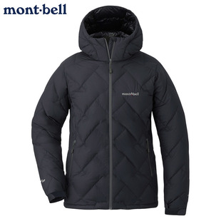 日本代购montbell加厚羽绒服女款GTX防水保暖800蓬松鹅绒连帽外套