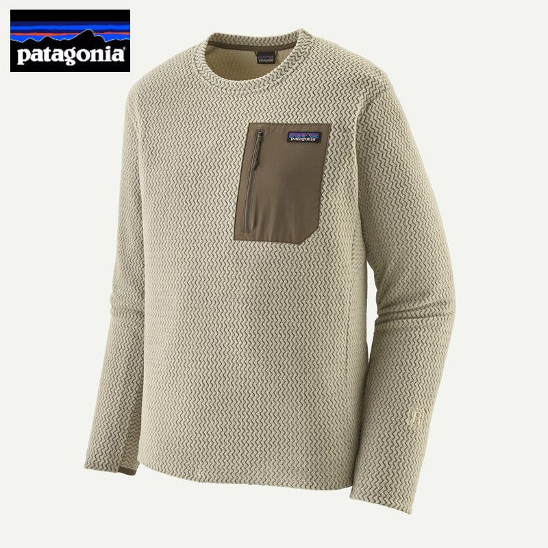 日本代购Patagonia巴塔哥尼亚中间层R1毛衣保暖透气户外针织衫