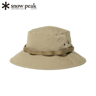 日本snowpeak雪峰阻燃帽子防水轻