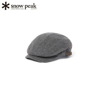 日本代购snowpeak雪峰飞钓贝雷帽羊毛帽子户外露营钓鱼日常2026