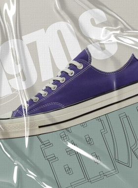 Converse Chuck Taylor All Star 1970s 紫 男女同款170553C