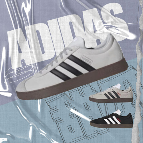 甜瓜体育adidas阿迪达斯低帮板鞋
