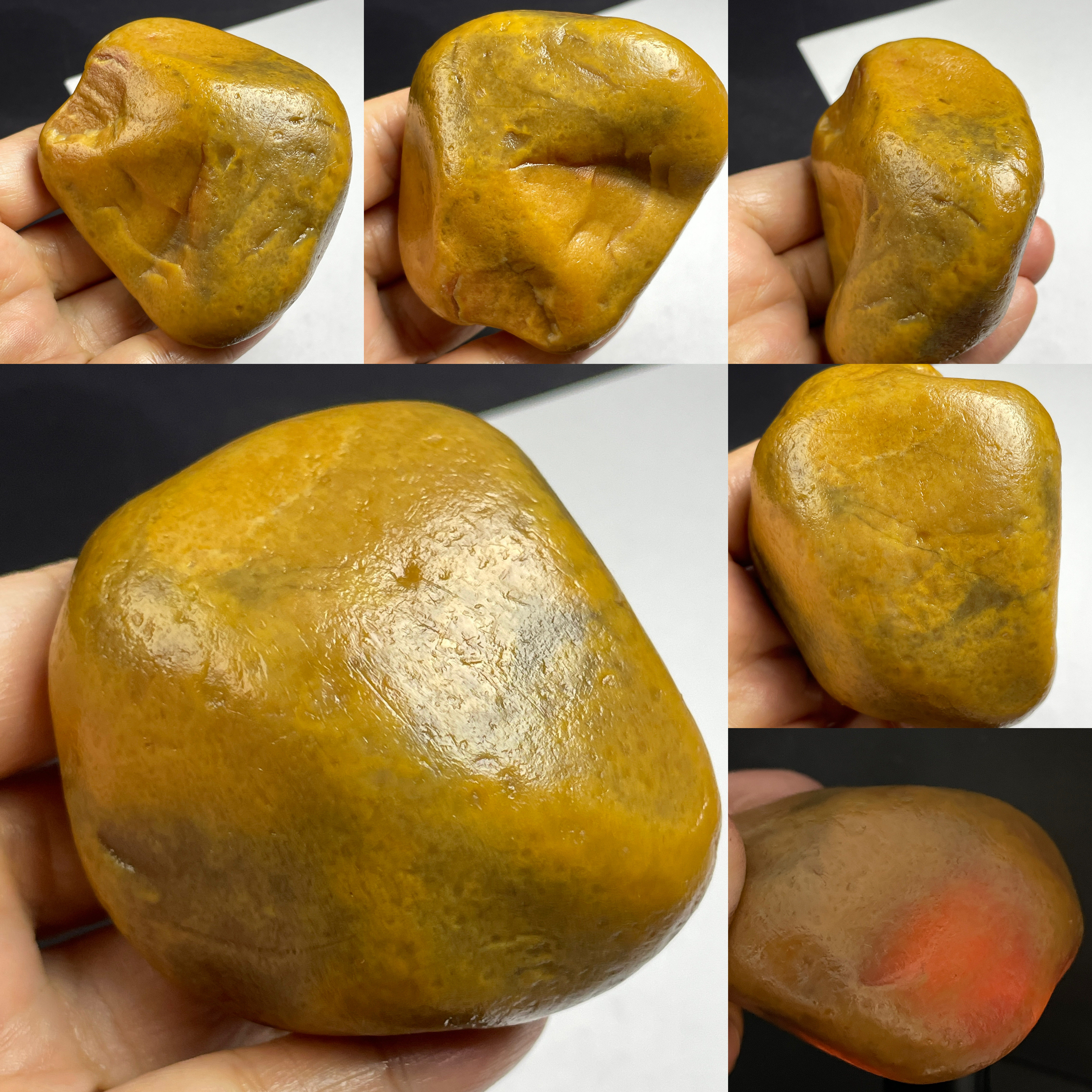 老挝田原石天然手工篆刻雕刻石料原石DIY书法闲章一图一拍