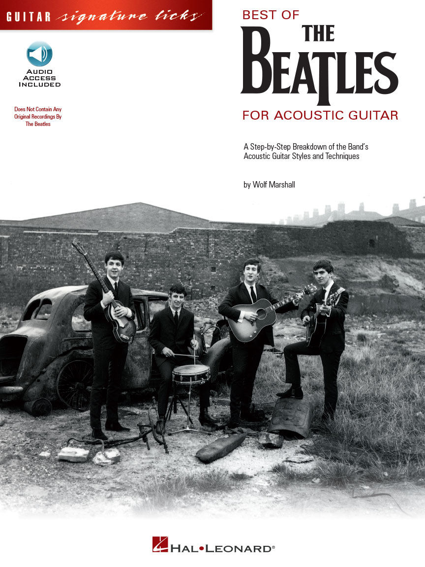 吉他教学谱beatles披头士乐队精选经典箱琴带音频高清原版电子版