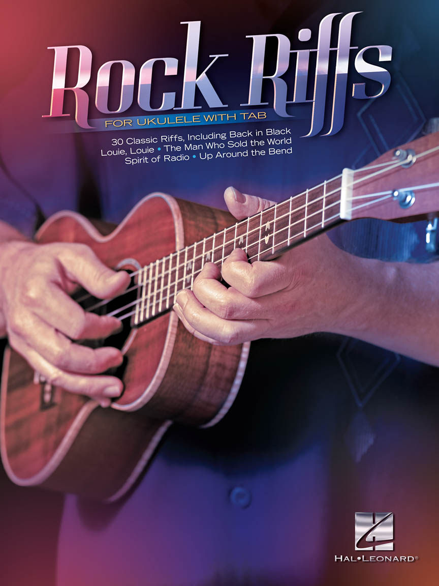 高清电子尤克里里指弹曲谱摇滚即兴重复段rock riff精选30首ukule