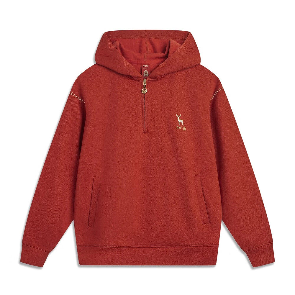 李宁卫衣女套头衫2025秋冬故宫联名宽松套头运动服AWDVB40,运动服/休闲服装,运动卫衣/套头衫,淘宝优惠券,粉丝福利购,淘宝优惠卷