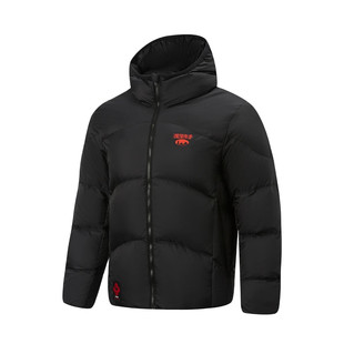 李宁运动羽绒服男款2025冬季反伍长安少年宽松厚外套AYMV807