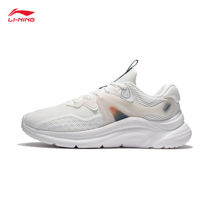 李宁男鞋跑鞋运动鞋减震透气网鞋2025新款旅游鞋老爹鞋AGLS019