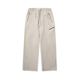 AYKUA55 李宁运动裤 子男2025冬季 新款 休闲宽松运动直筒长卫裤