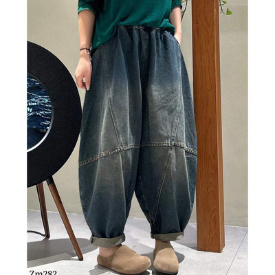 九分裤常规牛仔裤2025秋季宽松版
